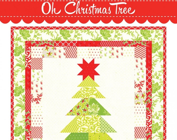 Oh Christmas Tree Quilt Pattern, Christmas Holiday Pattern Fig Tree ...