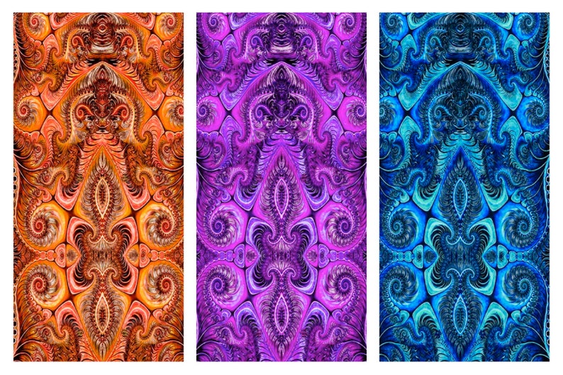 14 Piece Twilight Fat Quarter Bundle, Dan Morris QT Fabrics Medallion ...