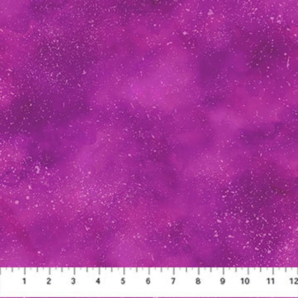 Fuchsia Texture Cotton Fabric, Angels on High Cathy Squire Northcott 2536028 Holiday Winter Christmas FQ Fat Quarter BTY by the yard blender