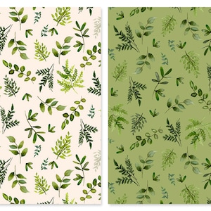 Fronds Cotton Fabric Wild Wonder Y4077 Sue Zipkin Clothworks Fat Quarter FQ Eighth BTY Yard Precuts Dark Floral Academia Forest Leaf Blender