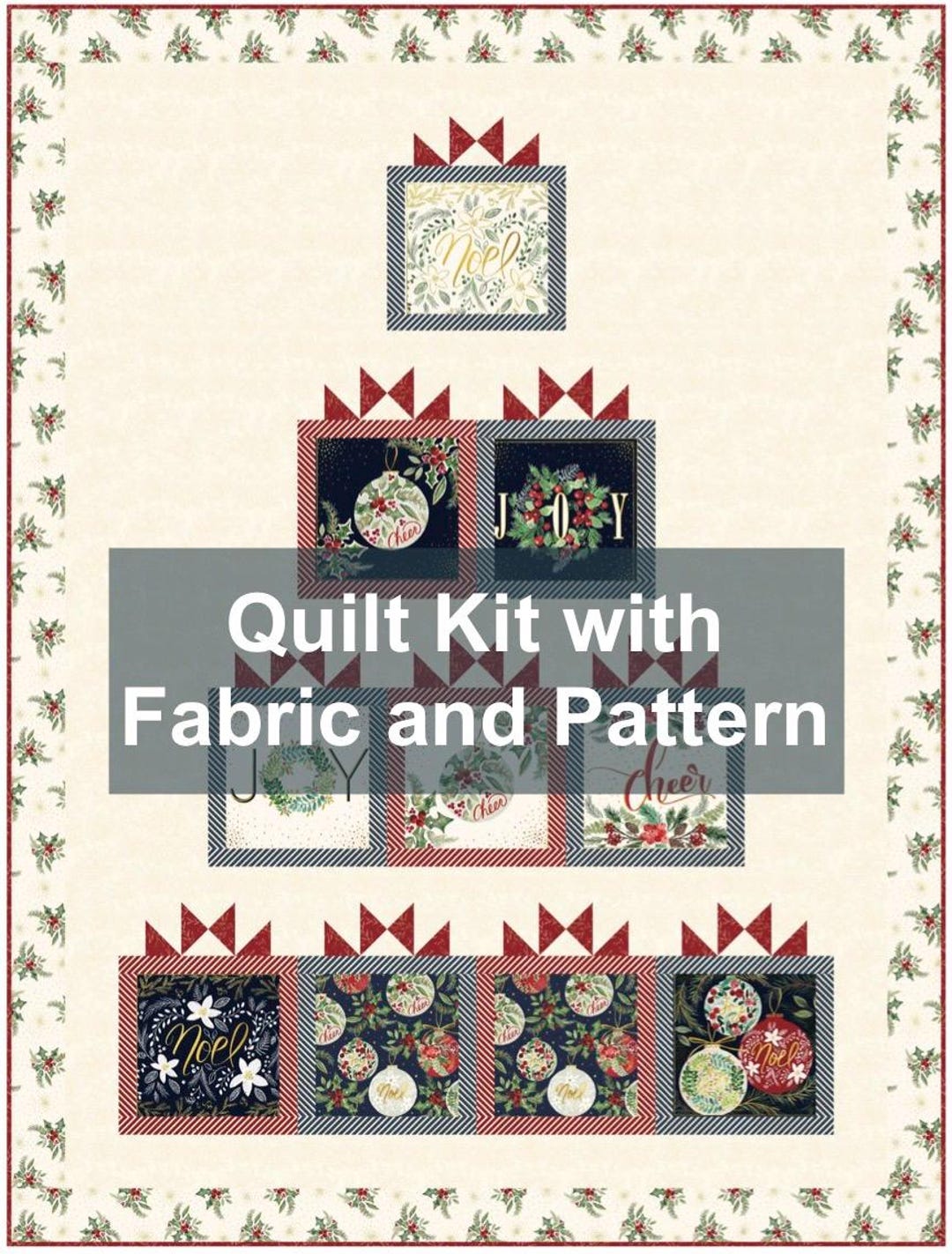 Tree Quilt Kit Gift Tree Quilt Kit With Fabric and Pattern for Quilt Top and Binding ...