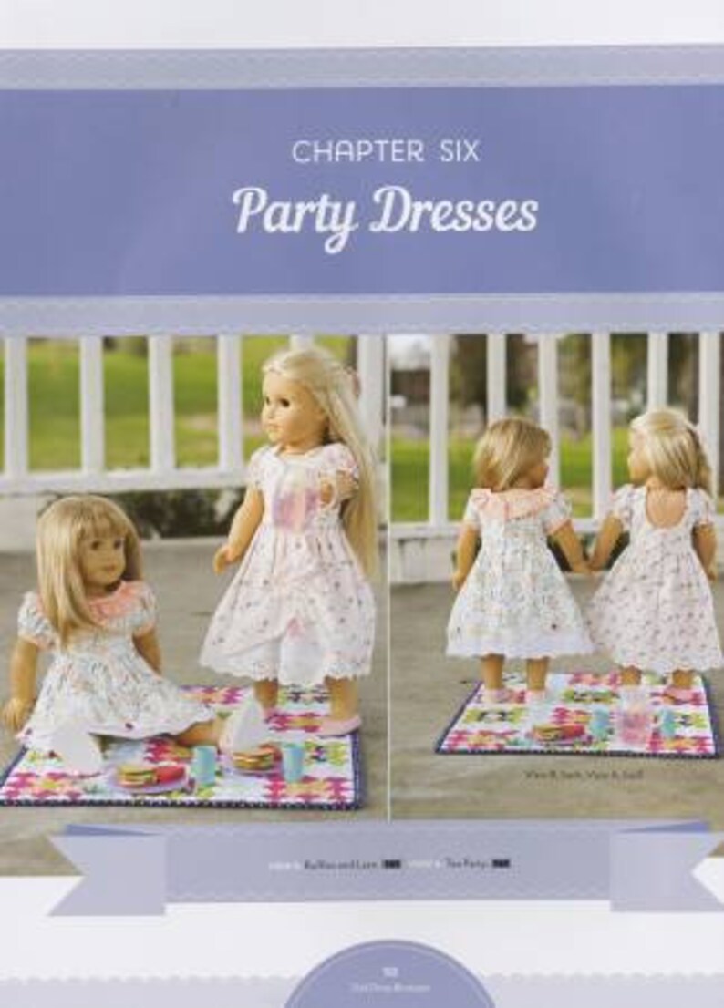 Doll Dress Boutique Sew 40 Projects Sewing Pattern Book Forr Etsy