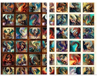 Small Dragon Picture Patches Panel cotton fabric Dragon Fyre Dan Morris QTFabrics 29927 Wall Hanging 36&#39;&#39; Panel RPG Dungeon Master Decor