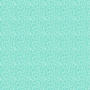 May include: A seamless pattern with a light blue background and white abstract shapes resembling animal print.