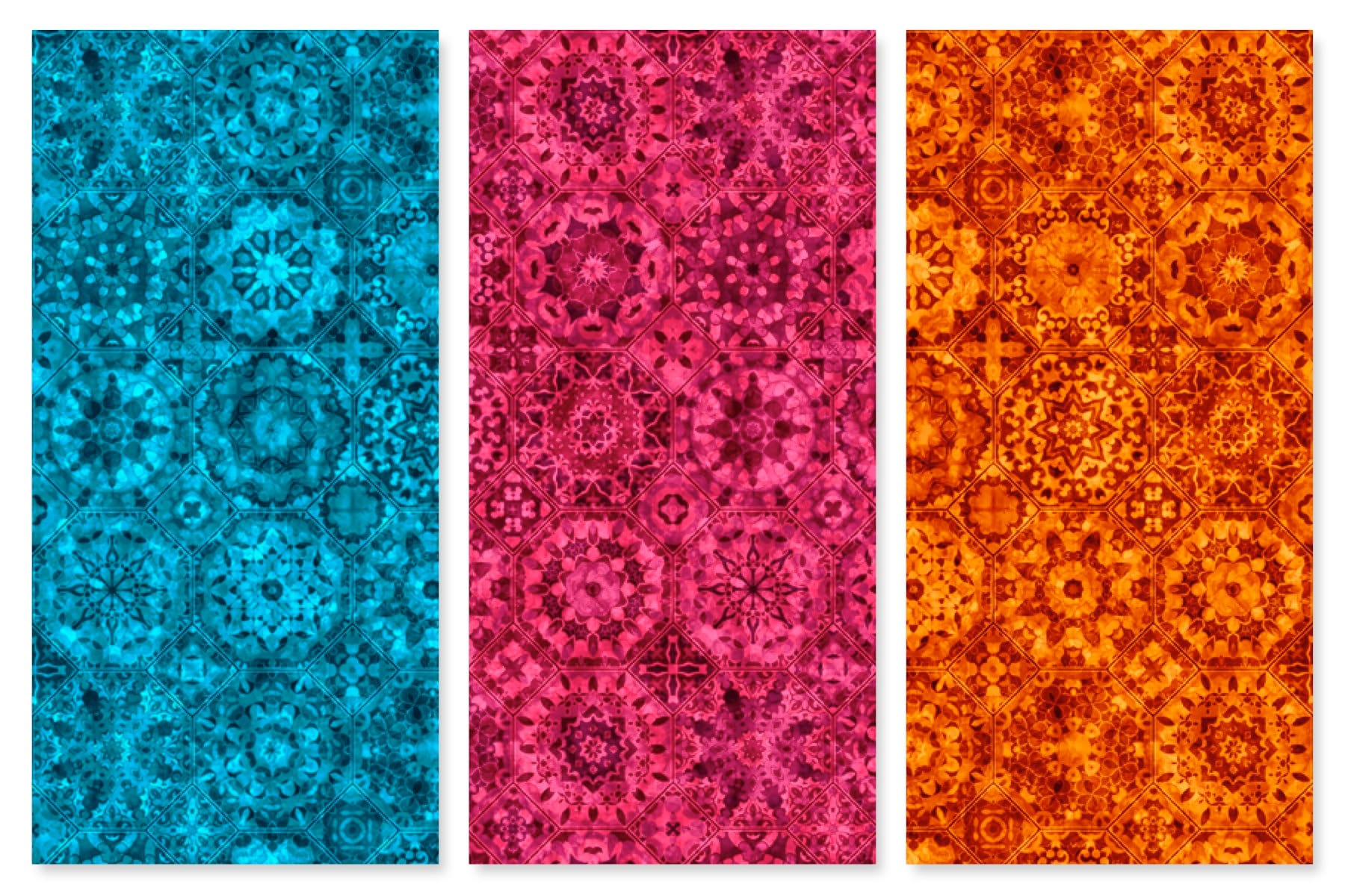 Packed Medallion Cotton Fabric, 30382 Quilt Room Kitties, Dan
