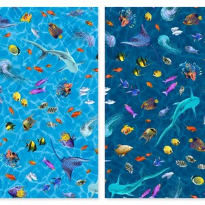 Deep Sea Treasures Quilt Kit With Fabric and Pattern for Quilt Top