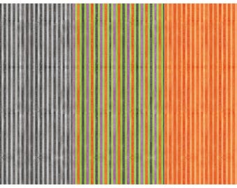 Stripe Halloween Cotton Fabric, Ghoul Friends C16056 Teresa Kogut Riley Blake Witchy FQ Fat Quarter BTY By the Yard Precuts Blender Country
