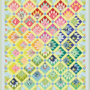 Tula Pink Besties Fat Eighth Bundle – 22 Stoffschnitte 9x21 Zoll, 100% Baumwolle