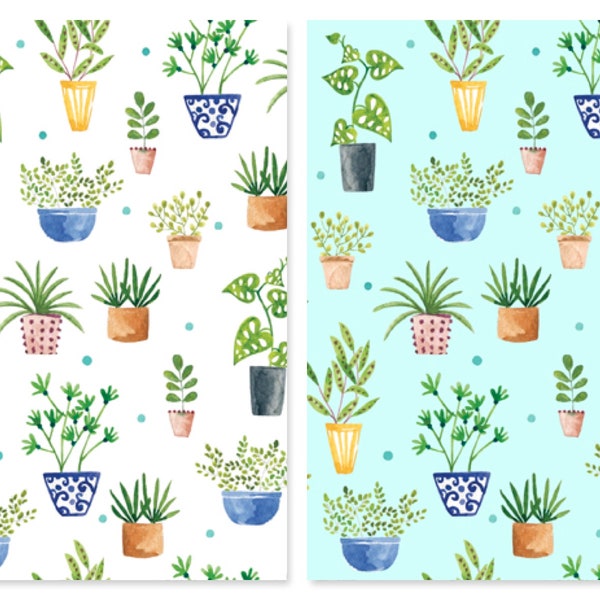 Plants Cotton Fabric, Frogs and Fronds 29291 Turnowsky QT Fabrics By The Yard, BTY, FQ, fat quarter Eighth half by the yard, Novelty garden