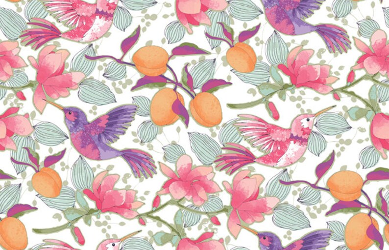 Apricot Grove Quilt Kit With Fabric and Pattern for Quilt Top Etsy