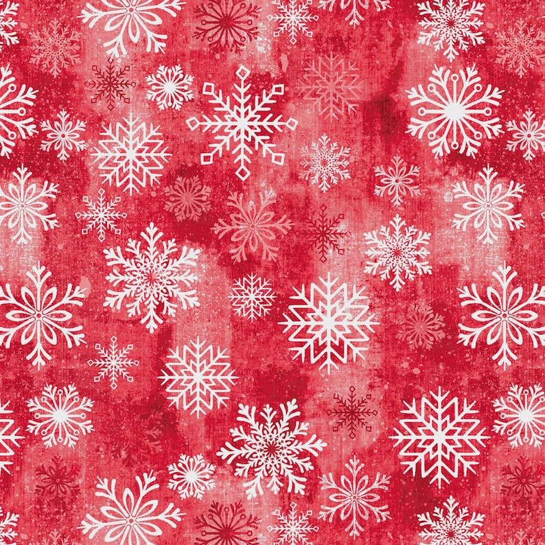108 Wide Back Snowflake Cotton Fabric, Snowburst 8398 Lilac Bee Design ...