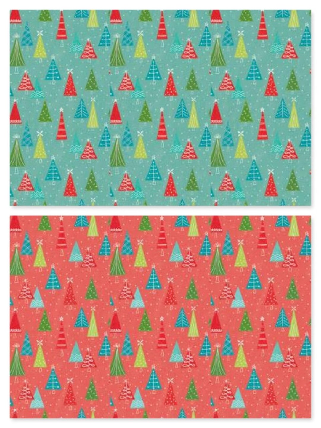 Trees Cotton Fabric Snowed in Heather Peterson Riley Blake Glacier ...