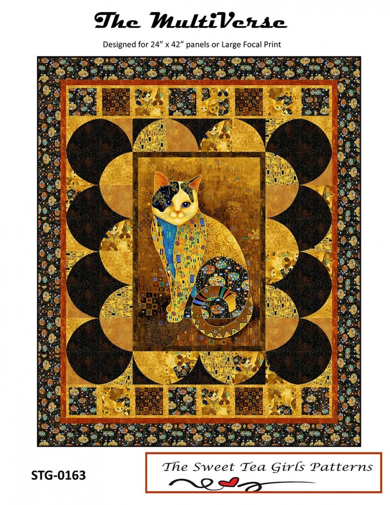 The Multiverse Quilt Pattern Sweet Tea Girls Pattern 58 X70 Etsy