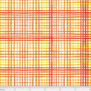 Plaid Cotton Fabric, Harvest Minis HMIN 5468MU, Pink Light Studio, P&B Textiles, Autumn Fall Blender FQ Fat Quarter Eighth BTY By Yard Decor