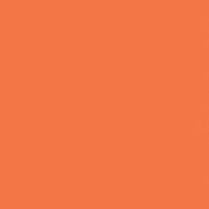 May include: Solid orange background.