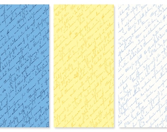 Script Cotton Fabric, Sunny Skies C14632 Jill Finley Riley Blake, FQ Fat Quarter Eighth BTY Yard Spring Summer Sunflower Cottagecore Country