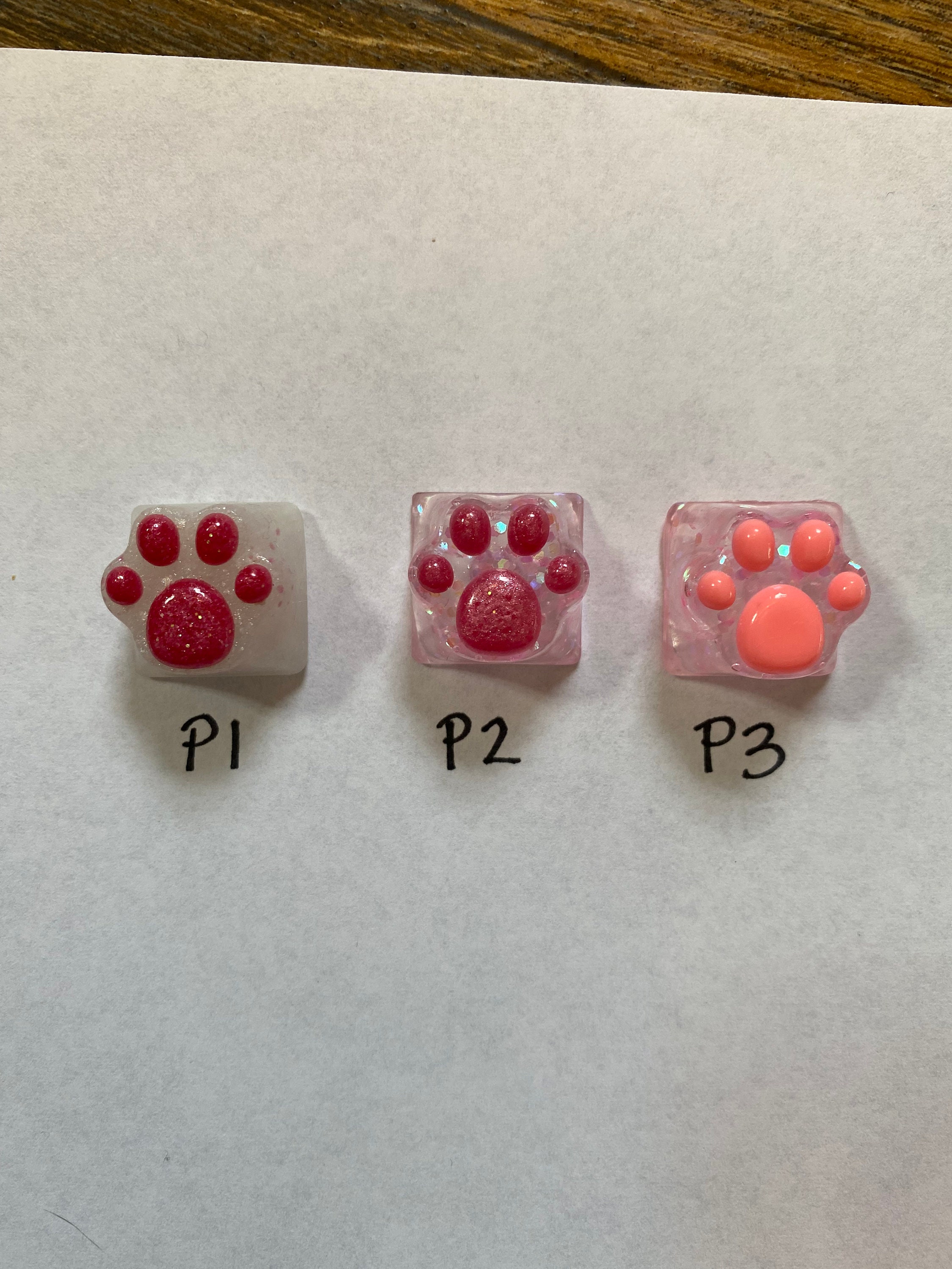 Paw Print Key Caps - Etsy