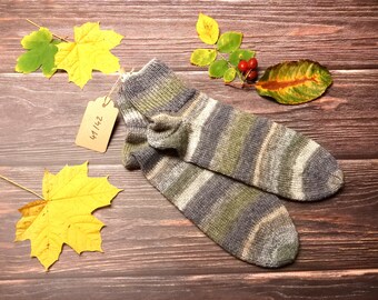 Calcetines Talla 41/42 tejidos a mano - ¡campaña de recaudación de fondos!