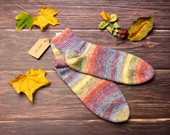 Calcetines Talla 41/42 tejidos a mano - ¡campaña de recaudación de fondos!