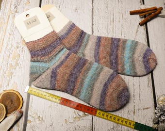 Calcetines tejidos a mano talla 41/42 - ¡campaña de recaudación de fondos!