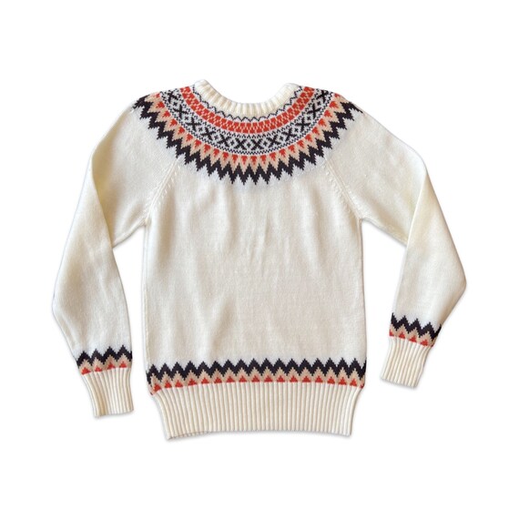 Vintage 70s Albee off white sweater - image 5