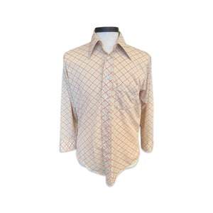 Vintage 70s Kmart disco shirt