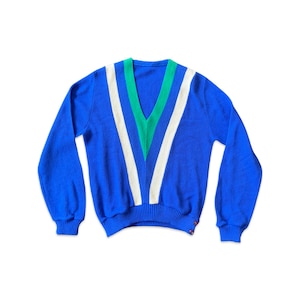 Vintage 50s men’s blue sweater