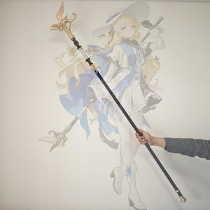 Phoebe Cane, Phoebe Stick, ispirato a Wuthering Waves, 160 cm/62 pollici, collezione di giochi, regalo per gamer, cosplay di Phoebe, stampa 3D