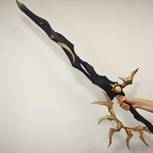 Pie-non Sword, Insipred by Honkai Star Rail, Pie-non Cosplay Props, Honkai Star Rail Cosplay Props, 3D Printing, 146cm/57in