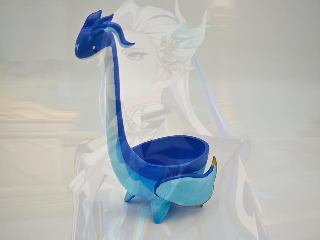 Neuvillette Hydro Dragon,hydro Dragon Spoon, Genshin Impact ...