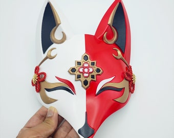 Sparkle Mask, Sparkle Kendama, Honkai Star Rail Fox Mask, Sparkle Props, Honkai Star Rail Cosplay Props, Sparkle Kendama, Sparkle/Hanabi