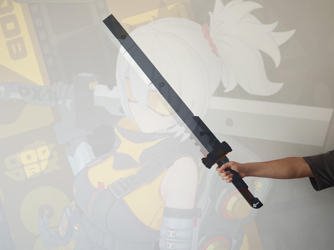 Soldier 11 Cosplay Knife, Inspired by Zenless Zone Zero, 3D