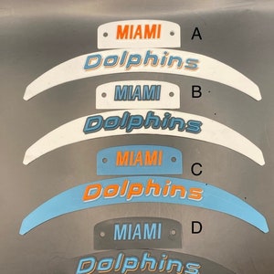 Miami Dolphins Full Size 3D Ridell Speed Pro Bumper Set