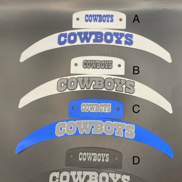 Dallas Cowboys Full Size 3D Ridell Speed Pro Bumper Set