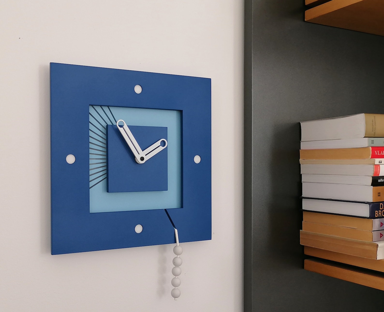 Square Small Wall Clock Perfect for Gift Etsy