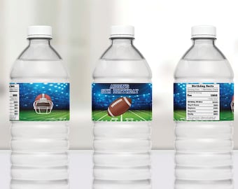 First Year Down Football Themed Referee Water Bottle or - Etsy