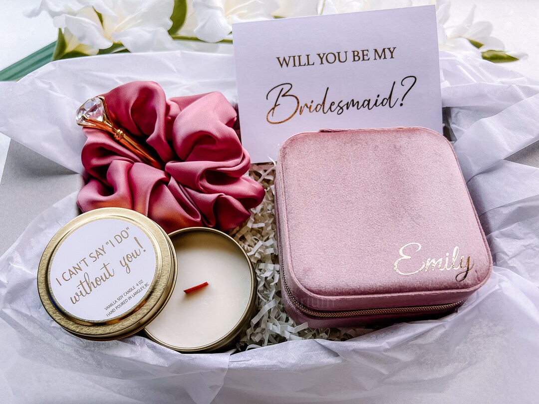 Bridesmaid Proposal Box Set, Will You Be My Bridesmaid Box, Maid of — free download