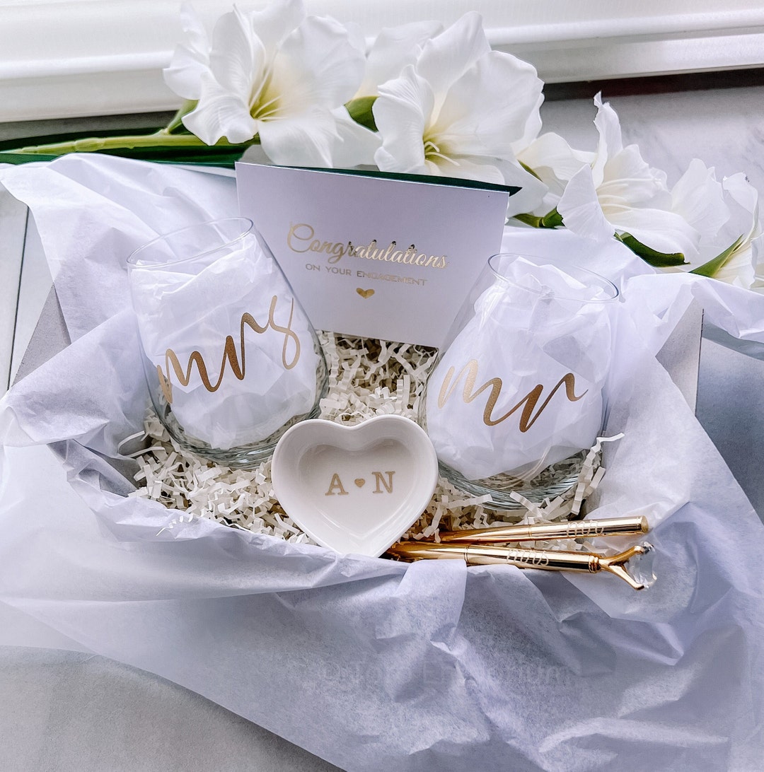 Engagement Gift Box for Couple Engagement Gifts for Couple Gift Box