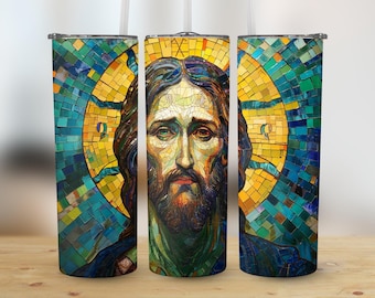 Christian 20 oz Skinny Tumbler Sublimation Design, Straight & Tapered Wrap, Tumbler Wrap, Tumbler Png, Instant Download