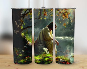 Christian 20 oz Skinny Tumbler Sublimation Design, Straight & Tapered Wrap, Tumbler Wrap, Tumbler Png, Instant Download