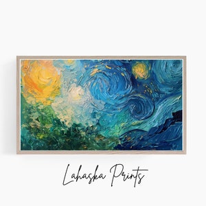 Frame TV Art | Starry Nights Inspired| Starry Nights Inspired for Frame TV | Downloadable TV Art