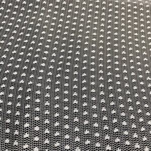 Ivory Mesh Bridal Tulle Fabric, Mini Polka Dot Mesh Lace Fabric, Dress,Skirt,Blouse,Bridal Veil,Lingerie,Wedding Party Dress Tulle by yard.