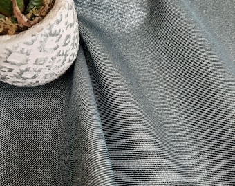 Lurex Blue Woven Fabric: Silver Glitter Evening Apparel (59 inc)