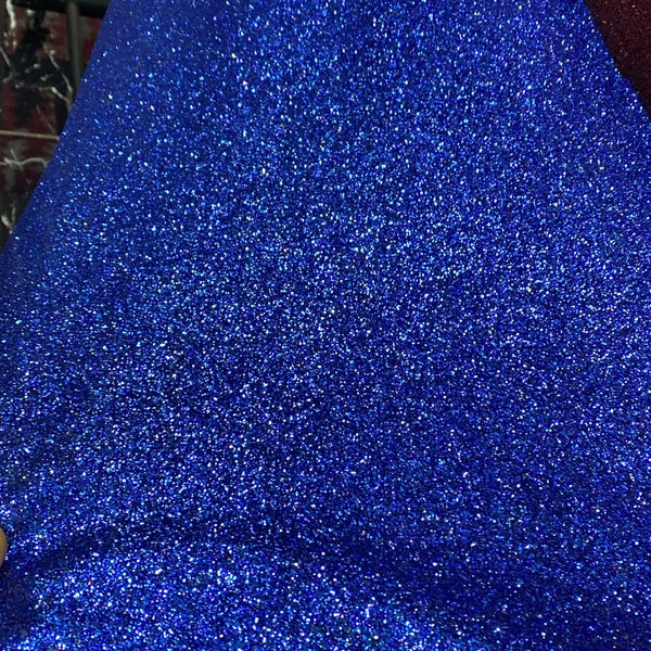 Intense Royal Blue Glitter Print Tulle Fabric,Glitter Print Tulle By the Yard.Engagement Dress,Bridesmaid,Prom,Evening Dress Tulle Fabric