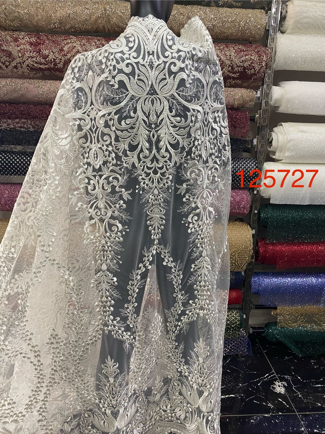 lady's choice dressing Caesar 1L elegant white maxi dress main image 1