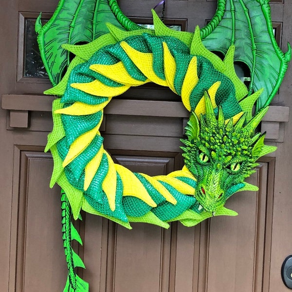 Dragon for Door Etsy