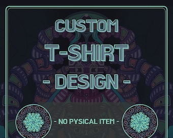 Custom T-Shirt Design: Weird Illustration (SVG, JPG, PNG)