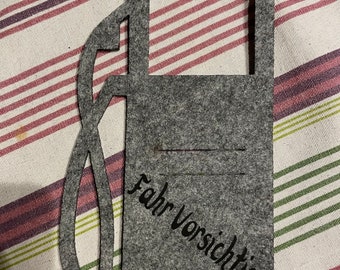 Fuel pump money gift/ sustainable/ something special/ e.g. for an 18th birthday/ personalizable or as a blank