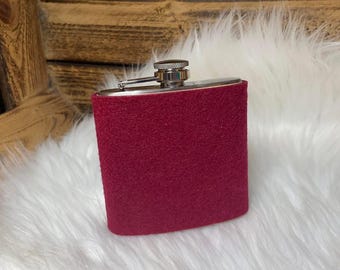 Felt banderole for hip flask to decorate yourself/ blank