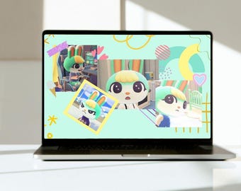 Sasha acnh desktop wallpaper